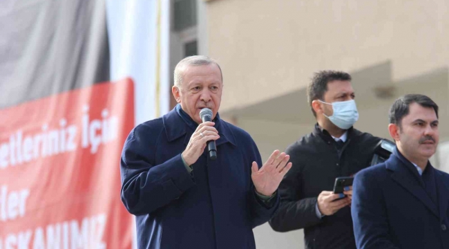 Cumhurbaşkanı Erdoğan: "Tuz Gölümüzün altında doğalgazımız var, stoklarımız var; Biz bütün tedbirlerimiz alıyoruz"