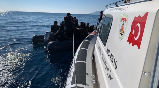 Ege'de kaçak göçmenlerin imdadına Sahil Güvenlik yetişti