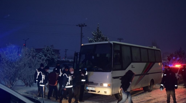 Konya'daki uyuşturucu operasyonunda 14 tutuklama