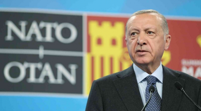 Erdoğan: "Türkiye'nin, NATO'nun dününde ve bugününde olduğu gibi geleceğinde de söz sahibi olacağı bir kez daha açıkça görülmüştür"