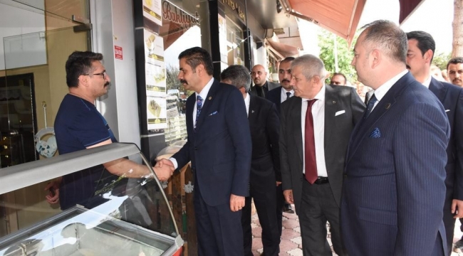 MHP'den Amasya'nın ilçelerinde "Adım Adım 2023 İlçe İlçe Anlatma ve Aydınlatma"