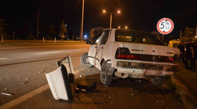 Tavşanlı'da trafik kazası: 2 yaralı