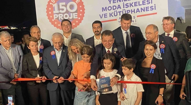 Tarihi Moda İskelesi deniz manzaralı kütüphaneye dönüştü