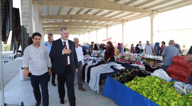 Kahta'da ikinci Çok Amaçlı Kapalı Semt Pazarı açıldı