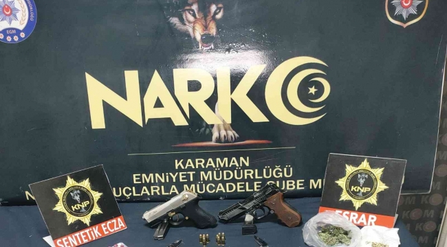 Karaman'da uyuşturucudan gözaltına alınan 5 kişi tutuklandı