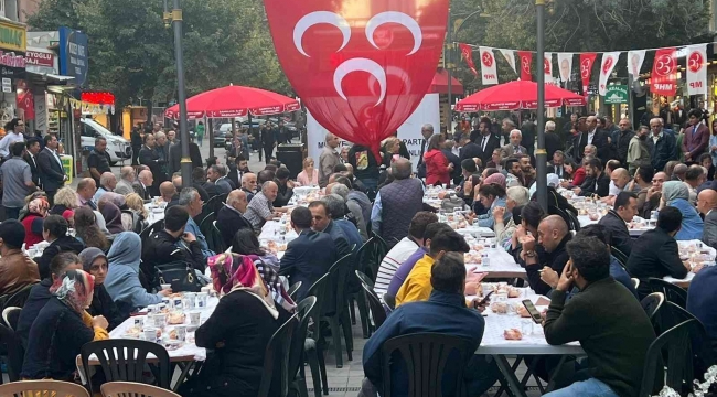 MHP Çankaya İlçe Başkanlığı tam kadro sahada