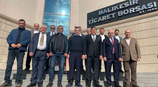 Balıkesir Ticaret Borsası'nda görev dağılımı