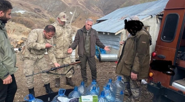 Bingöl'de kaçak avlanan kişilere 164 bin lira ceza kesildi