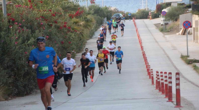 Bodrum'da ultra maraton koşuldu