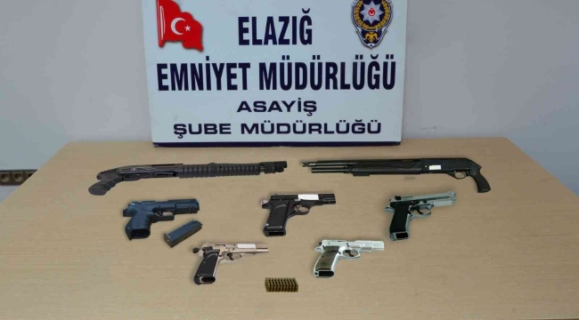 Elazığ'da asayiş ve şok uygulamaları: 19 kişi tutuklandı