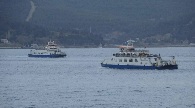 Gökçeada'ya yarınki feribot seferlerine fırtına engeli