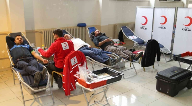 Hadim'de kan bağışı kampanyası düzenlendi