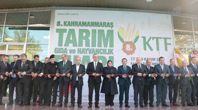 Kahramanmaraş'ta Tarım Gıda ve Hayvancılık Fuarı açıldı