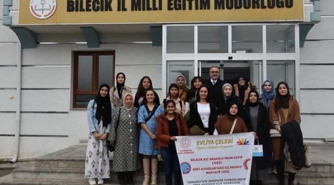 Kırıkkaleli öğrenciler Bilecik'te ağırlandı