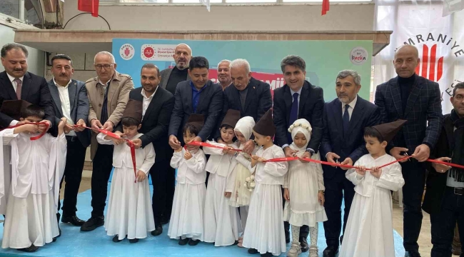 Ümraniye'de Parseller Camii Kur'an Kursu 4-6 Yaş Eğitim Sınıfları açıldı