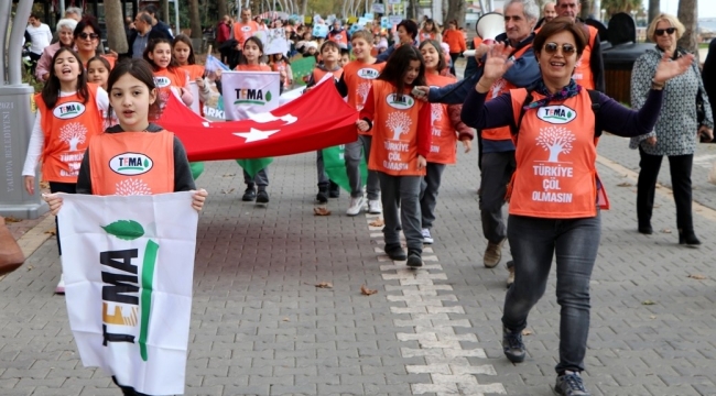 Yalova'da 'Toprağa Saygı' yürüyüşü