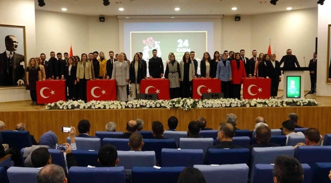 Yozgat'ta 57 öğretmen yemin ederek görevlerine başladı