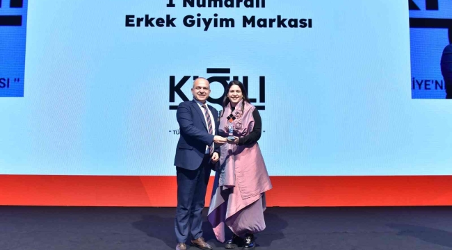 Kiğılı, Türkiye 'Erkek giyim' kategorisinde "1 Numaralı Marka" seçildi