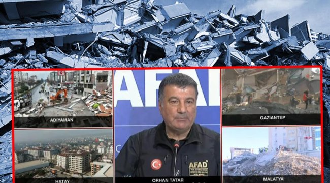 AFAD Deprem Risk Azaltma Müdürü: Bin 400'ün üzerinde artçı deprem oldu
