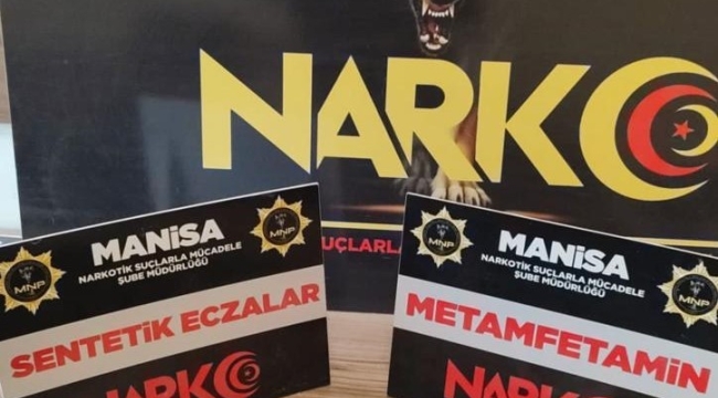 Manisa'da uyuşturucu operasyonu