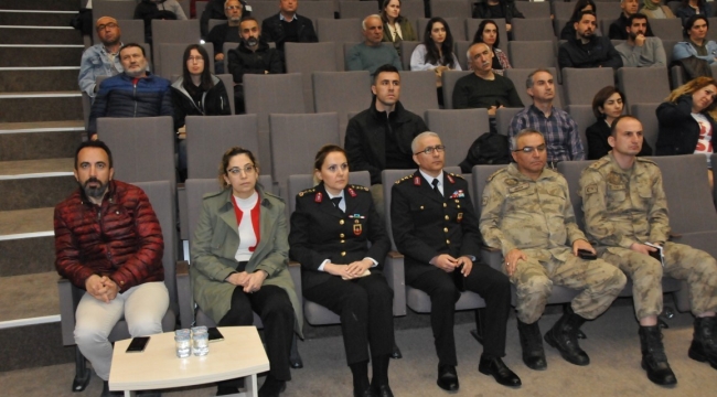 Tunceli'de deprem bilgilendirme konferansı