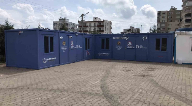 YKS ve LGS'ye hazırlanan depremzedelere eğitim konteynerleri