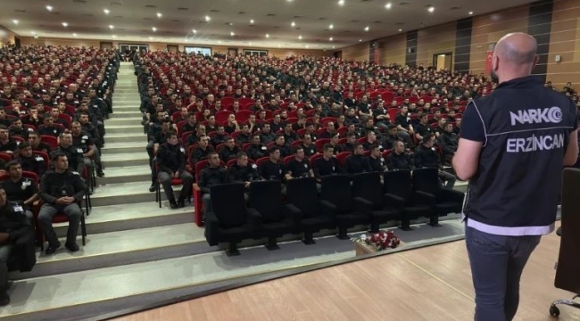 Polis Okulu öğrencilerine narko-rehber eğitimi verildi