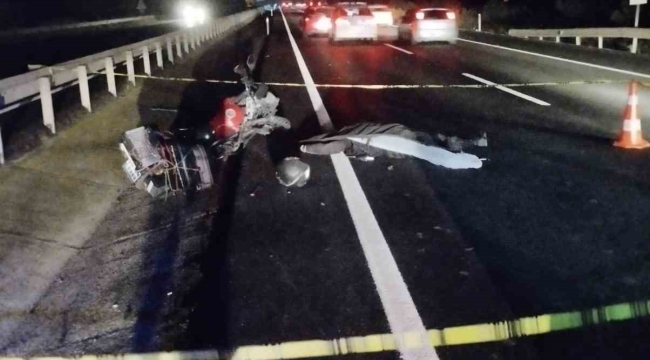 Tekirdağ'da trafik kazası: 1 ölü