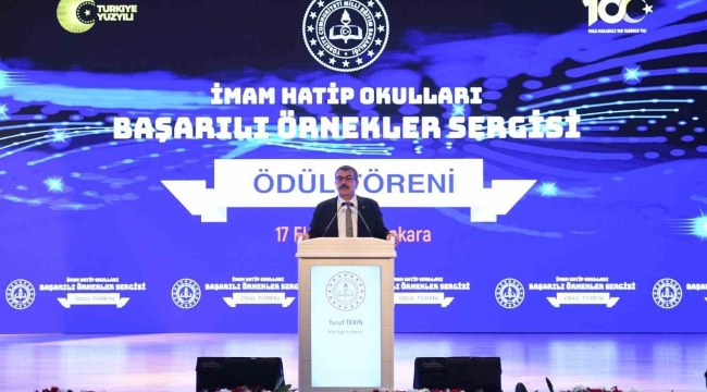 Bakan Tekin: "Çocuklarımızın önce ana dilini, ana dil becerilerini geliştirmelerini arzu ediyoruz"