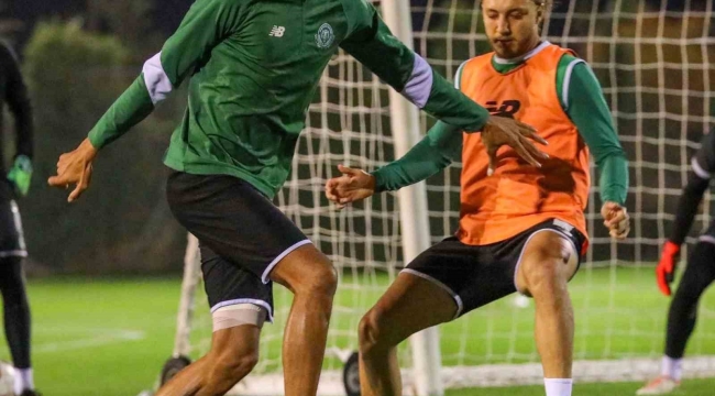Konyaspor, Adana Demirspor maçı hazırlıklarını sürdürdü