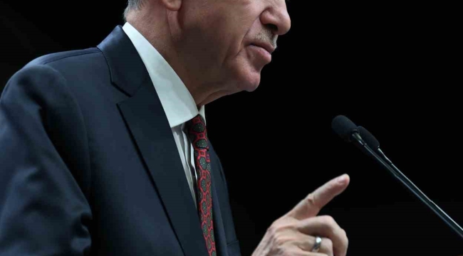Cumhurbaşkanı Erdoğan: "İsrail'in nükleer silahları meselesinin unutulmasına ve unutturulmasına Türkiye olarak izin vermeyeceğiz."
