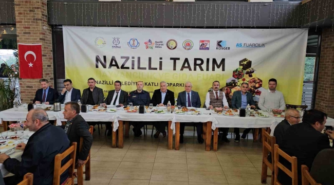 Nazilli Tarım Fuarı için Kaymakam Arısoy'dan güç birliği mesajı
