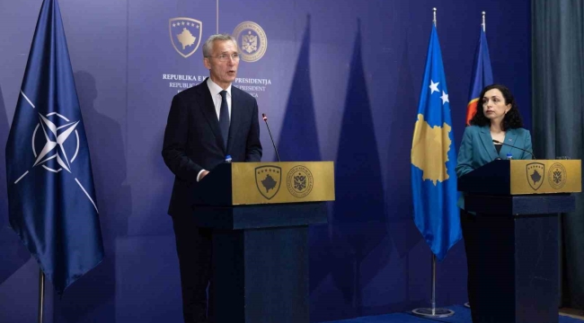 Stoltenberg: "NATO, Kosova'da güvenliği sağlamak için gerekeni yapacak"