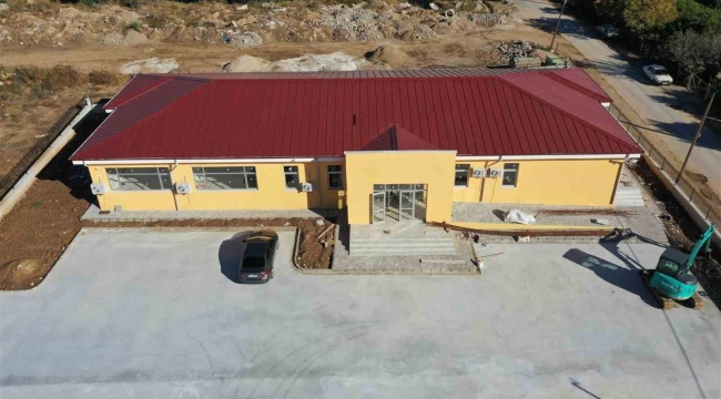 Sultanhisar'daki Gençlik Merkezi'nin yapımı devam ediyor