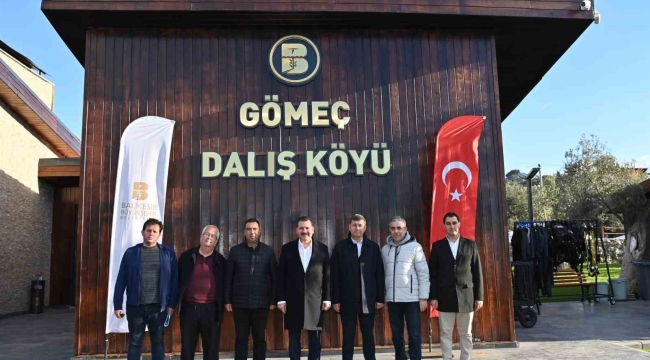 Türkiye'nin ilk 'Dalış Köyü' Balıkesir'de