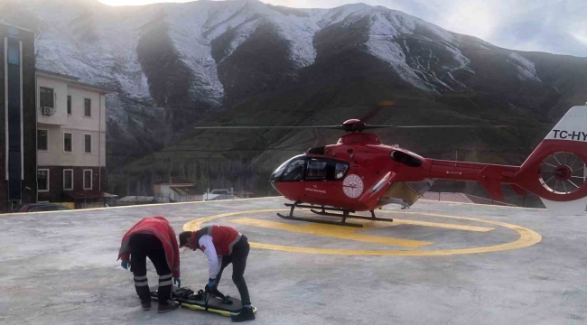 Van'da 2023 yılında 164 hasta ambulans helikopterle taşındı