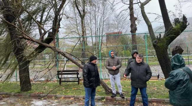 ZBEÜ şiddetli yağmur ve fırtınadan olumsuz etkilendi