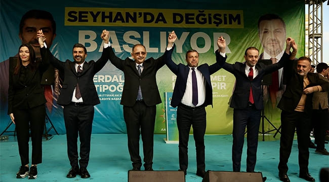 Cumhur ittifakından miting gibi açılış 