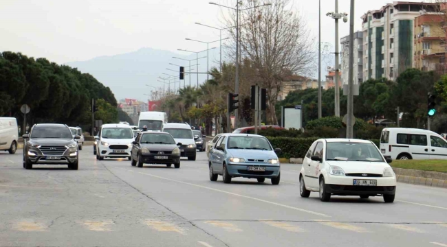 Aydın'da araç sayısı 580 bin oldu
