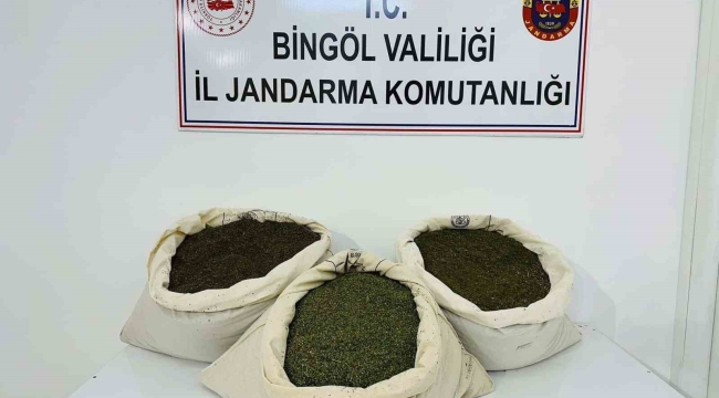 Bingöl'de 34 kilogram uyuşturucu ele geçirildi
