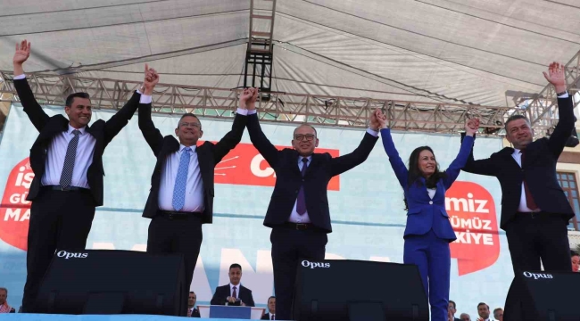 CHP Genel Başkanı Özel halk buluşmasının finalini Turgutlu'da yapacak
