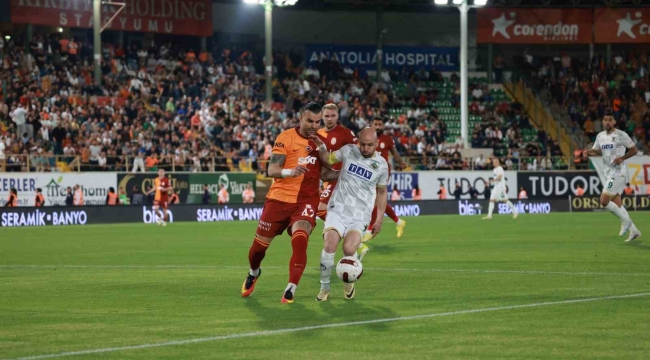 Alanyaspor'da 7 maçlık yenilmezlik serisi sonlandı