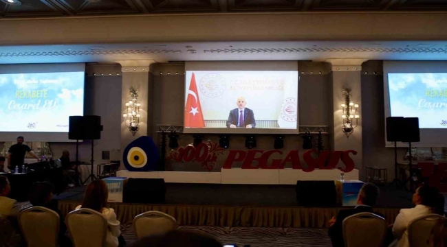 Bakan Uraloğlu: "Pegasus 2023 yılında tek başına 32 milyona yakın misafiri ağırladı"