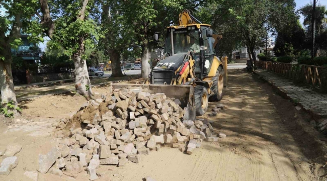 Başkan Çetin Akın'dan Dutlu Yol'da inceleme