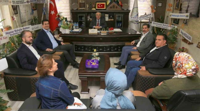 Başkan Güngör, Başkan Arslan'a hayırlı olsun ziyaretinde bulundu