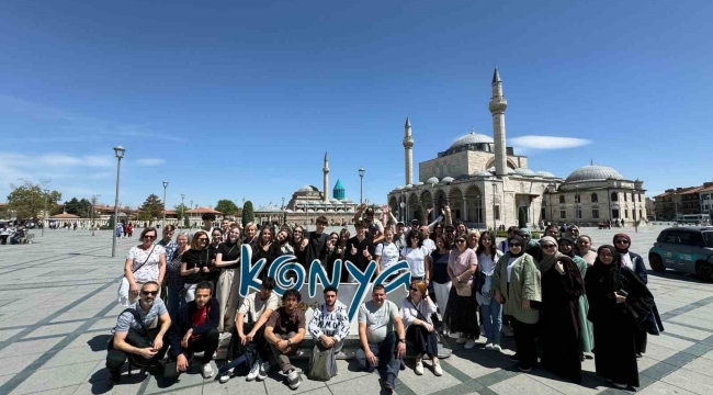 Beş ülkeden öğretmen ve öğrenciler Kariyer Danışmanlığı projesi için Konya'da buluştu