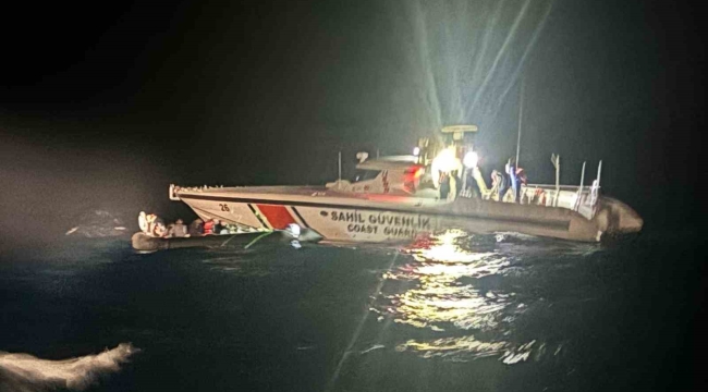 Bodrum'da 43 düzensiz göçmen yakalandı: 1 gözaltı