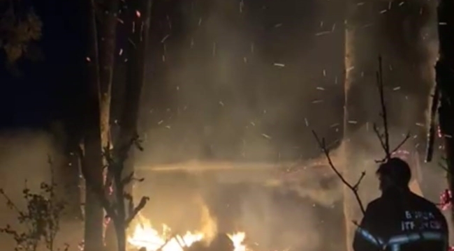 Bursa'da baraka alev alev yandı