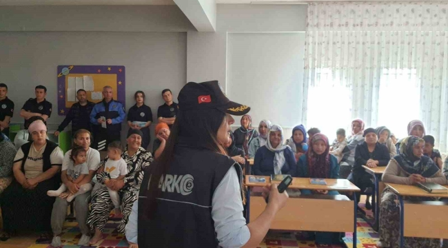 Düzce'de kadınlara narkotik eğitimi