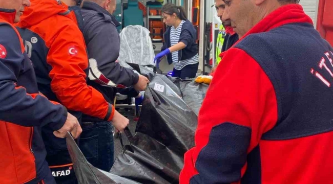 Gümüşhane'de trafik kazası: 1 ölü 1 yaralı